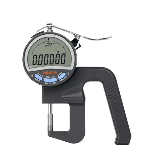 Mitutoyo Digimatic Thickness Gauge 0 to 12 mm Measurement Range, 547-400A