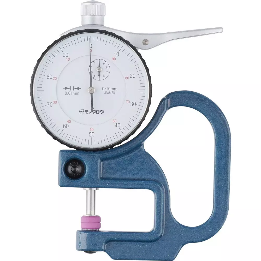 MonotaRO Dial Thickness Gauge 0 to 10 mm Measurement Range, M612-30