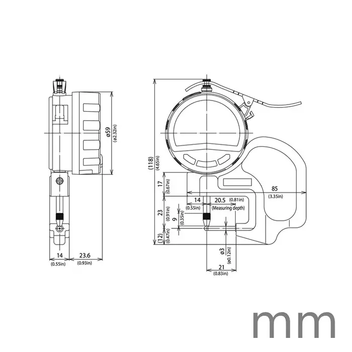 mitutoyo-absolute-digimatic-thickness-gage-0-10-mm-range-0020-mm-accuracy-547-361a