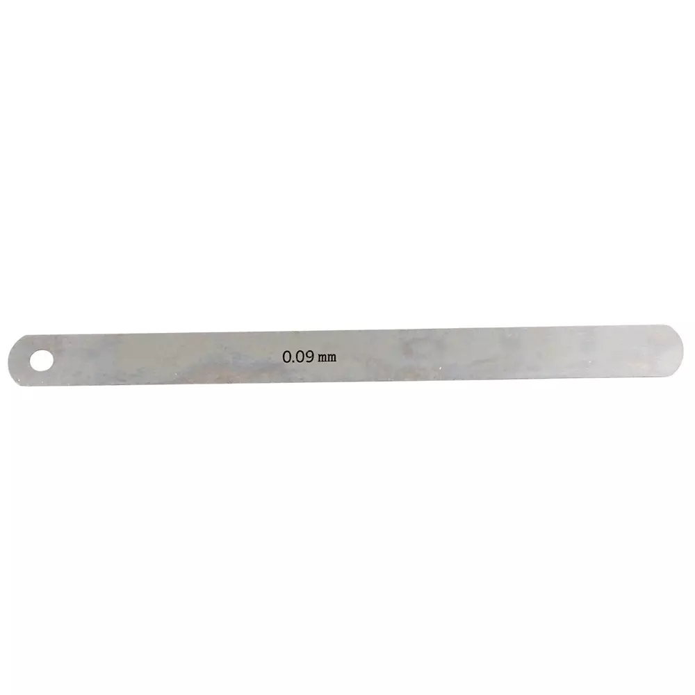 SHIM & GAUGE Thickness Gauge 0.09 mm Thickness 12.7 mm Width, 0.09X12.7X150L