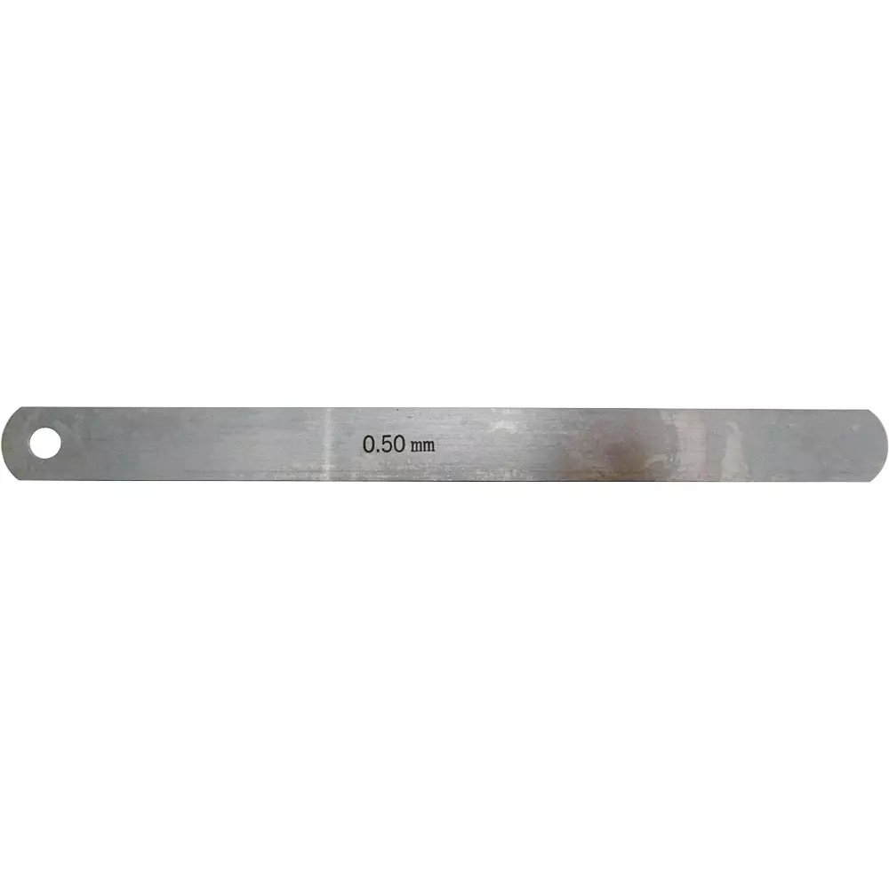 SHIM & GAUGE Thickness Gauge 0.5 mm Thickness 12.7 mm Width, 0.50X12.7X150L