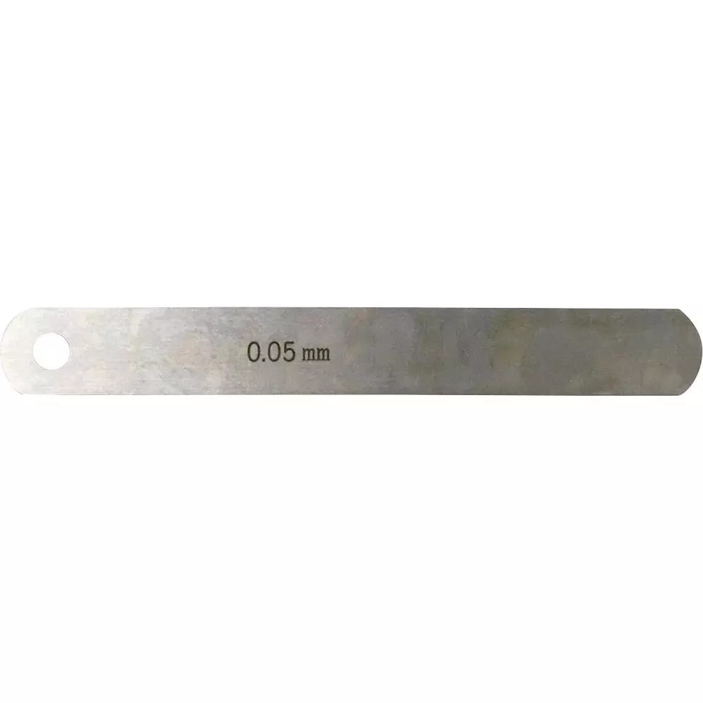 SHIM & GAUGE Thickness Gauge 0.05 mm Thickness 12.7 mm Width, 0.05X12.7X100L