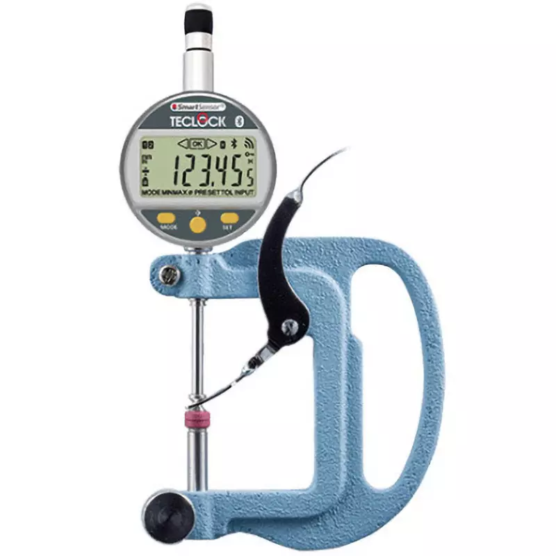 Teclock Digital Sickness Gauge - Accuracy 50 mm (25) Measuring Ranges 1/100 mm Minimum Reading, SSS-130