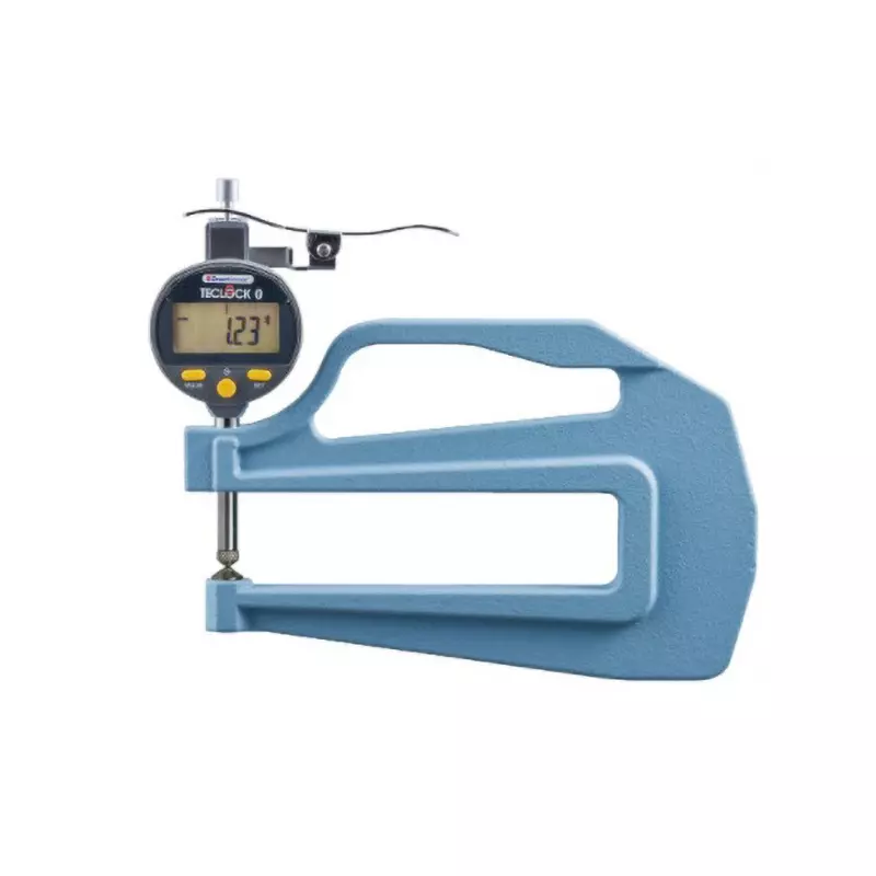 Teclock Digital Thickness Gauge - Accuracy 12 mm Measuring Ranges 0.01 mm Minimum Reading, SSS-550-LW