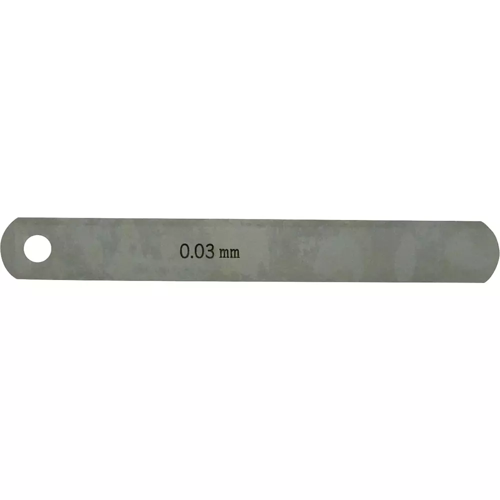 SHIM & GAUGE Thickness Gauge 0.03 mm Thickness 12.7 mm Width, 0.03X12.7X100L