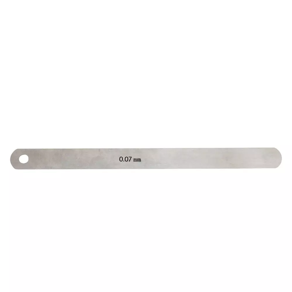SHIM & GAUGE Thickness Gauge 0.07 mm Thickness 12.7 mm Width, 0.07X12.7X150L