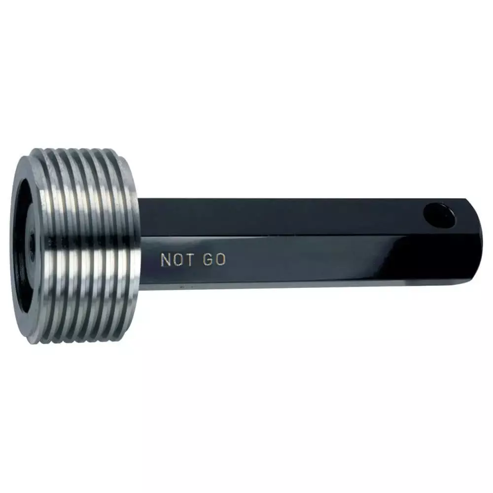 Baker Thread Plug Gauge 6H Class Right Hand S/E GO & NOT GO 60 mm Nominal Dia 4 mm Pitch