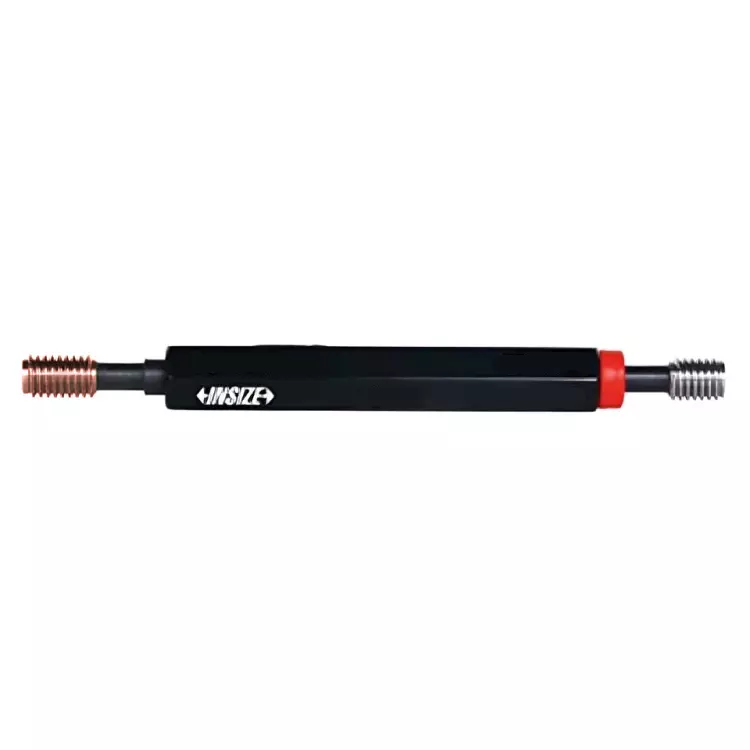 Insize American Standard Thread Plug Gauge Go and No Go, 2B Class, ANSI/ASME B1.2 and Size 1 1/16-12 UN, 4131-1E512-DLC (GO is Coated)