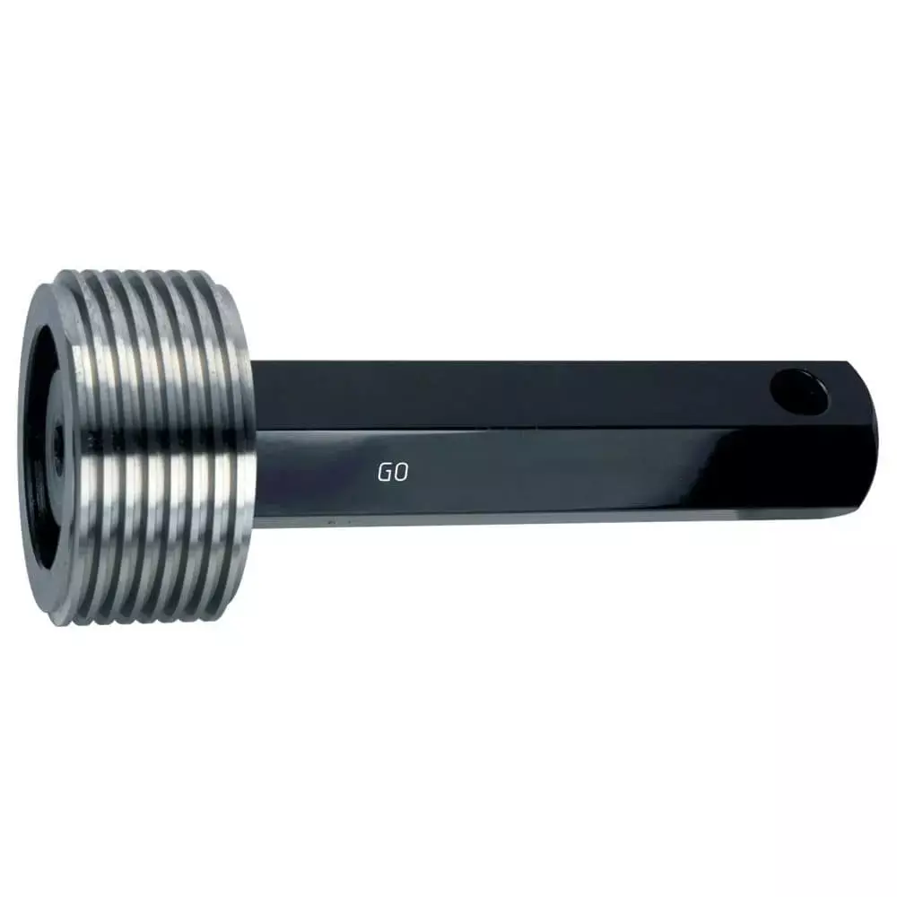 Baker Unified Thread Plug Gauge 2B Class S/E GO & NOT GO 50 mm (2 inch) 20 UN TPI