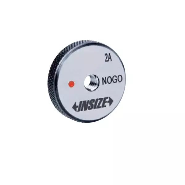 Insize American Standard Thread Ring Gage No Go Series, 2A Class ANSI/ASME B1.2 and Size No. 12-24 UNC, 4121-121N