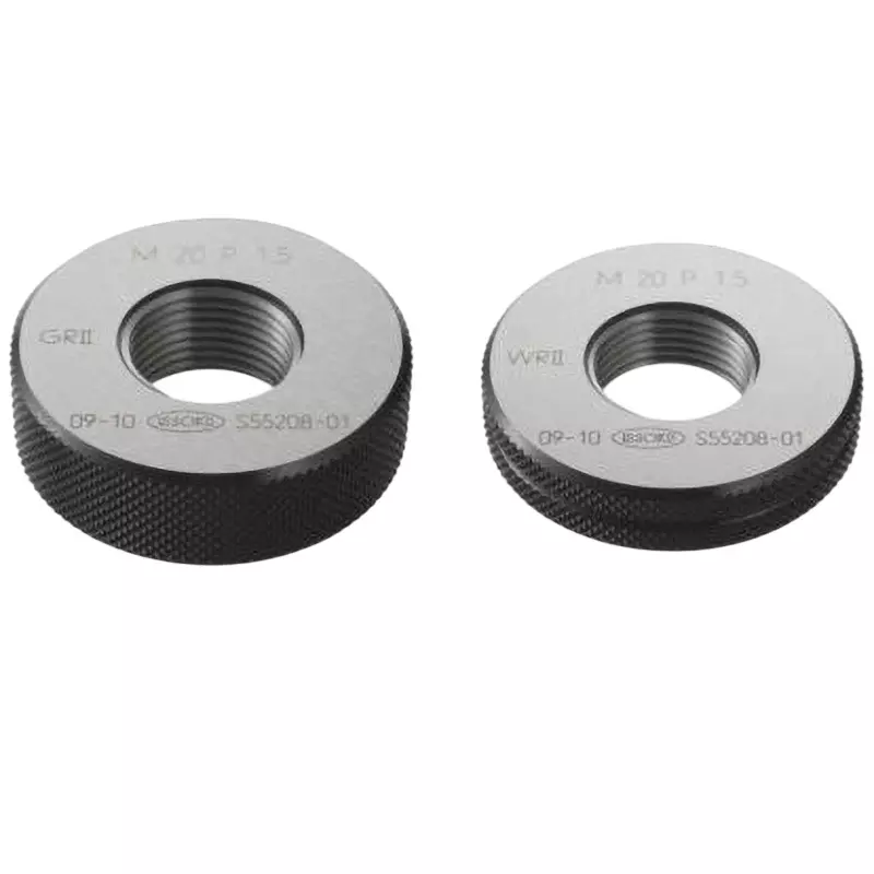 DAI-ICHI SOKUHAN WORKS Metric Screw Ring Gauge 1.5 Teeth Spacing, GR2IR2 12-1.5