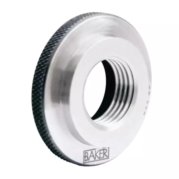 Baker NPTF Taper Thread Ring Gauge L2 Class Basic 6.35 mm (1/4 inch) 18 TPI