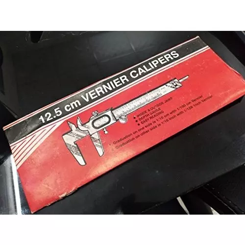 Assorts Non-Digital Vernier Caliper Stainless Steel Non-Steel Plated 125 mm (5 Inch)