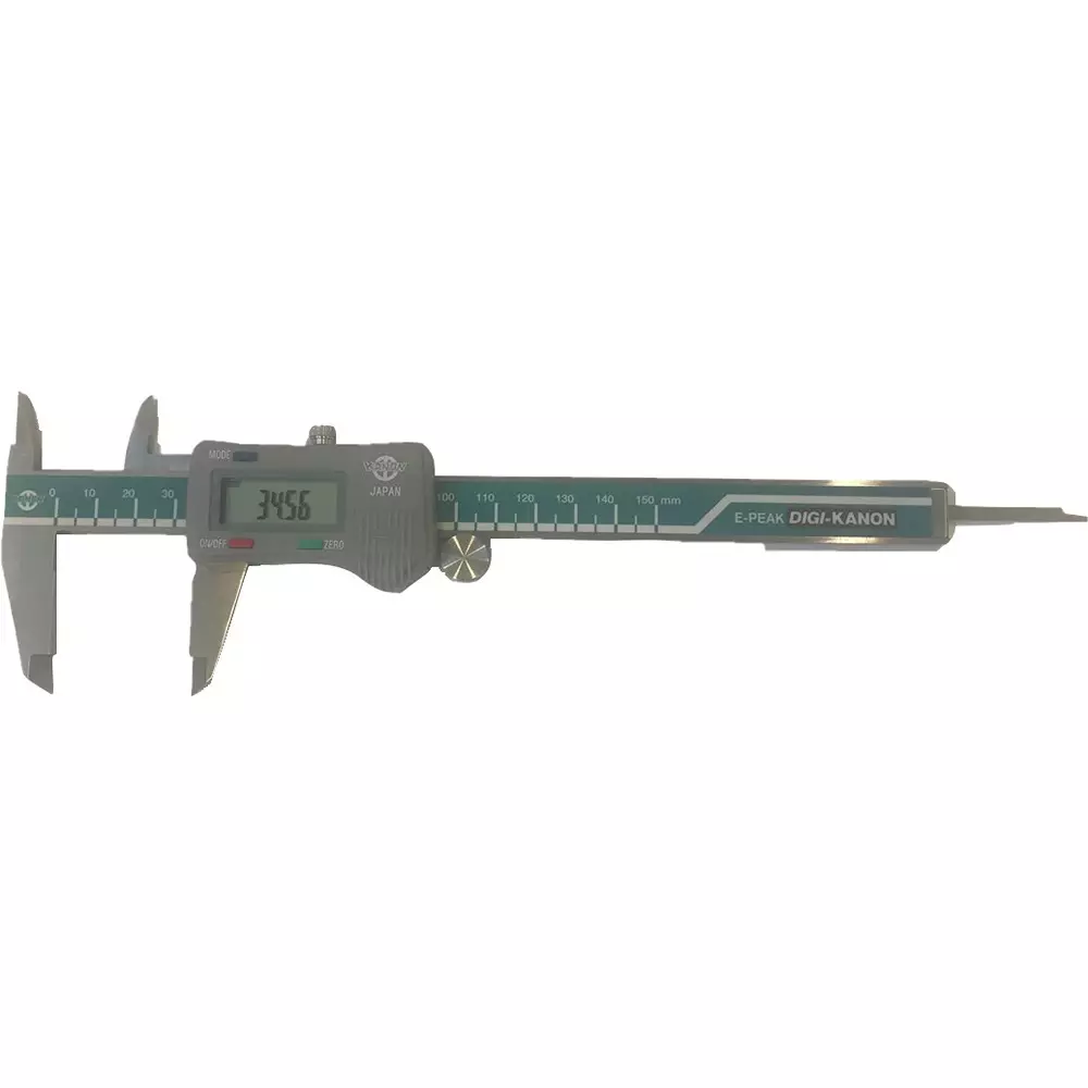 Kanon Vernier Calipers - Accuracy SR44 / 1 piece Power Supply 0.01 to 150 mm Measuring Ranges, E-PEAK15