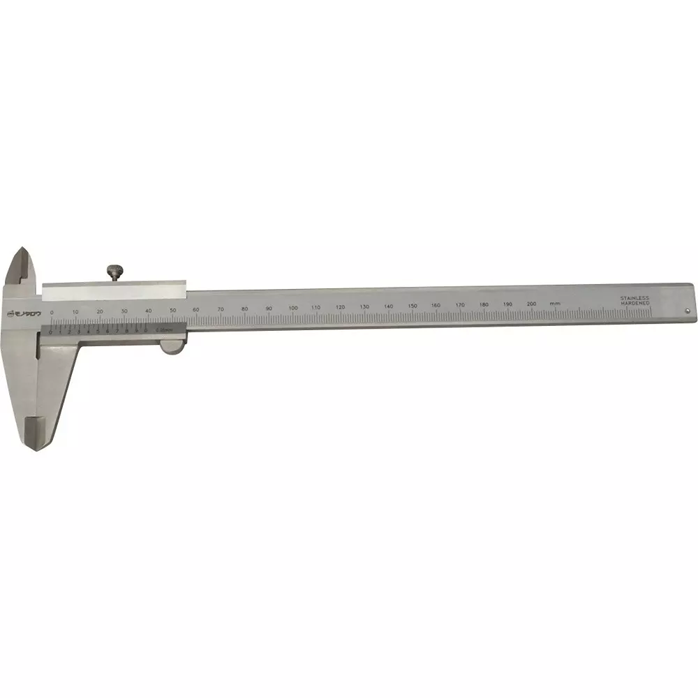 MonotaRO Standard Vernier Caliper 0-200 mm Measurement Range, MO200