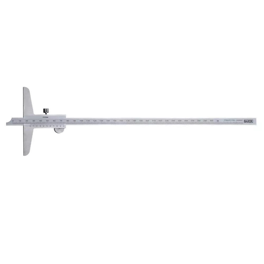 Baker Vernier Depth Caliper 0-300 mm Range, VDC30