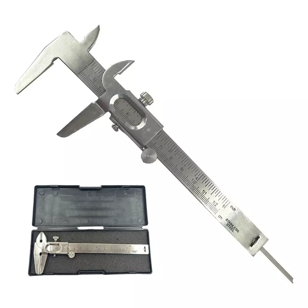 Assorts Non-Digital Vernier Caliper Stainless Steel 125 mm (5 Inch)