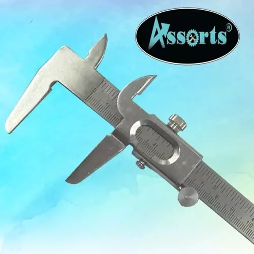 Assorts Non-Digital Vernier Caliper Stainless Steel 125 mm (5 Inch)