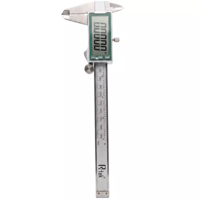 R-Tek Digital Vernier Caliper (Full Stainless Steel Big Display) 0-150 mm Measuring Range, RK-515