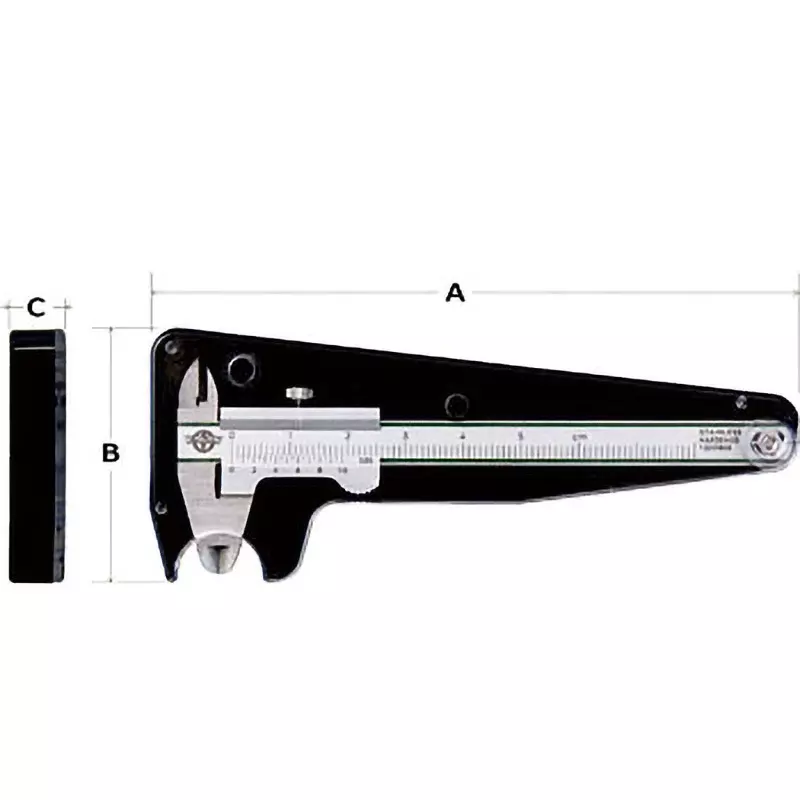 Kanon Pocket Caliper - Accuracy 209 mm Dimension d 64-8920-32 Part No, SM5
