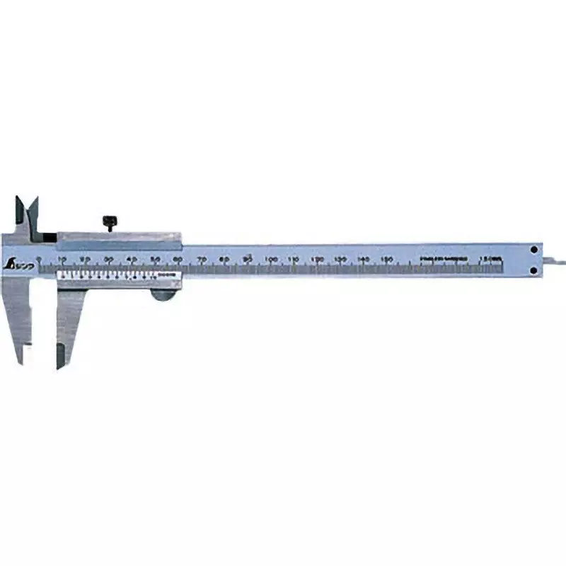 Shinwa Rules Vernier Caliper with JCSS Calibration 0.05 to 150 mm Measurement Range, 19051