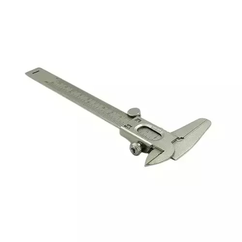 A.D INTERNATIONAL Non Digital Vernier Calliper Metric & Imperial System Non Steel Plated Body with 0-150 mm Measuring Range and ±0.05 mm Accuracy, IJ-FESH-48KV (Pack of 3)