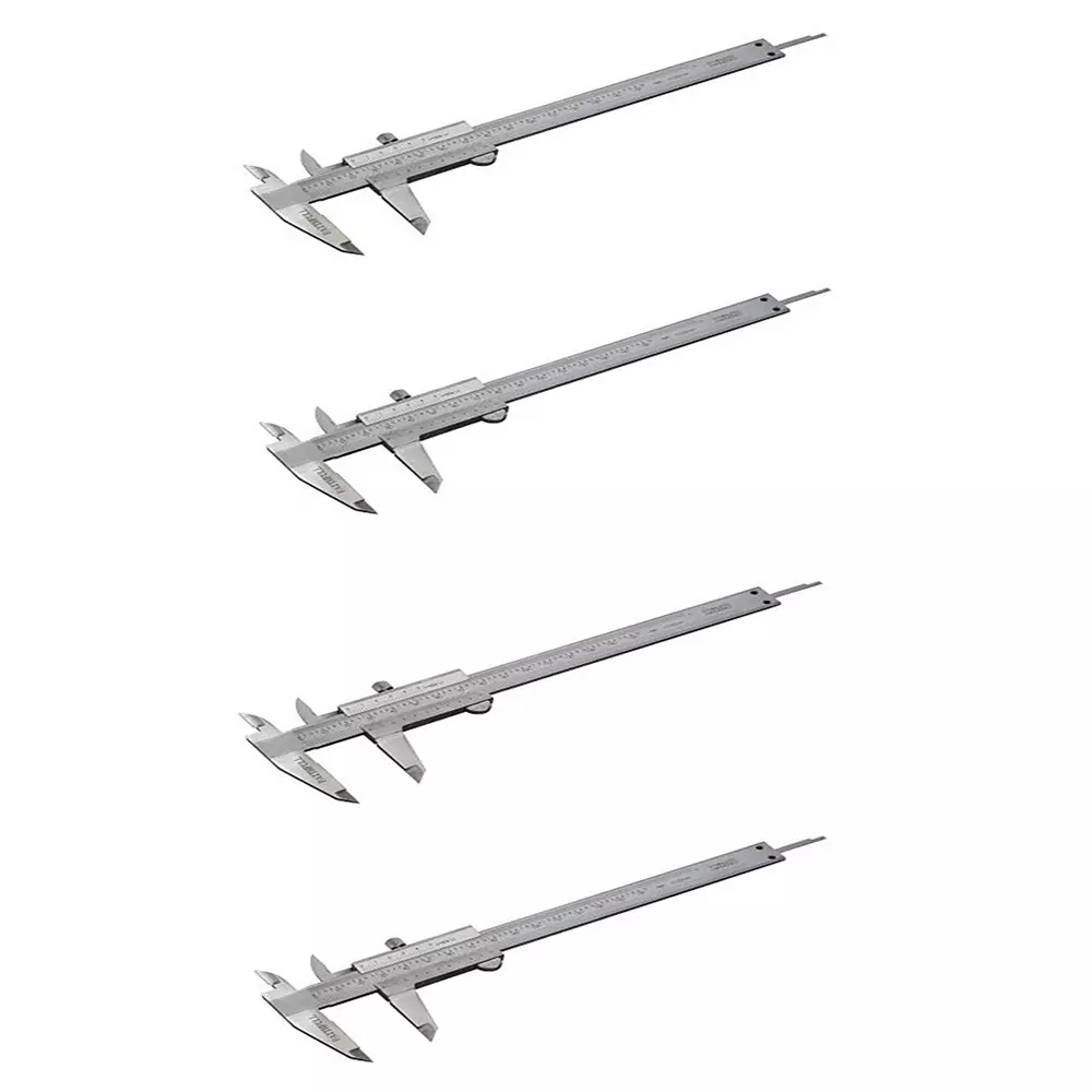 Kizer Vernier Caliper Stainless Steel Range 0-150 mm, KZ-299 (Pack of 4)