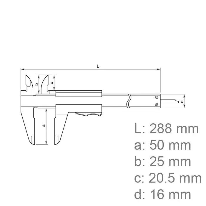 mitutoyo-vernier-caliper-with-thumb-clamp-0-200-mm-range-05-mm-accuracy-531-102