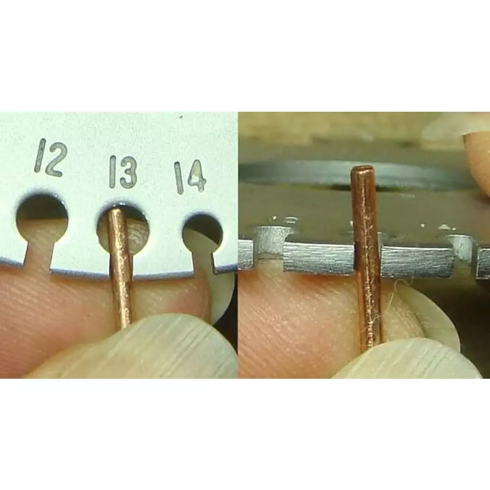 Aastha Tools Wire Gauge Front 0 to 36 SWG & Back 0.19 mm to 8.23 mm