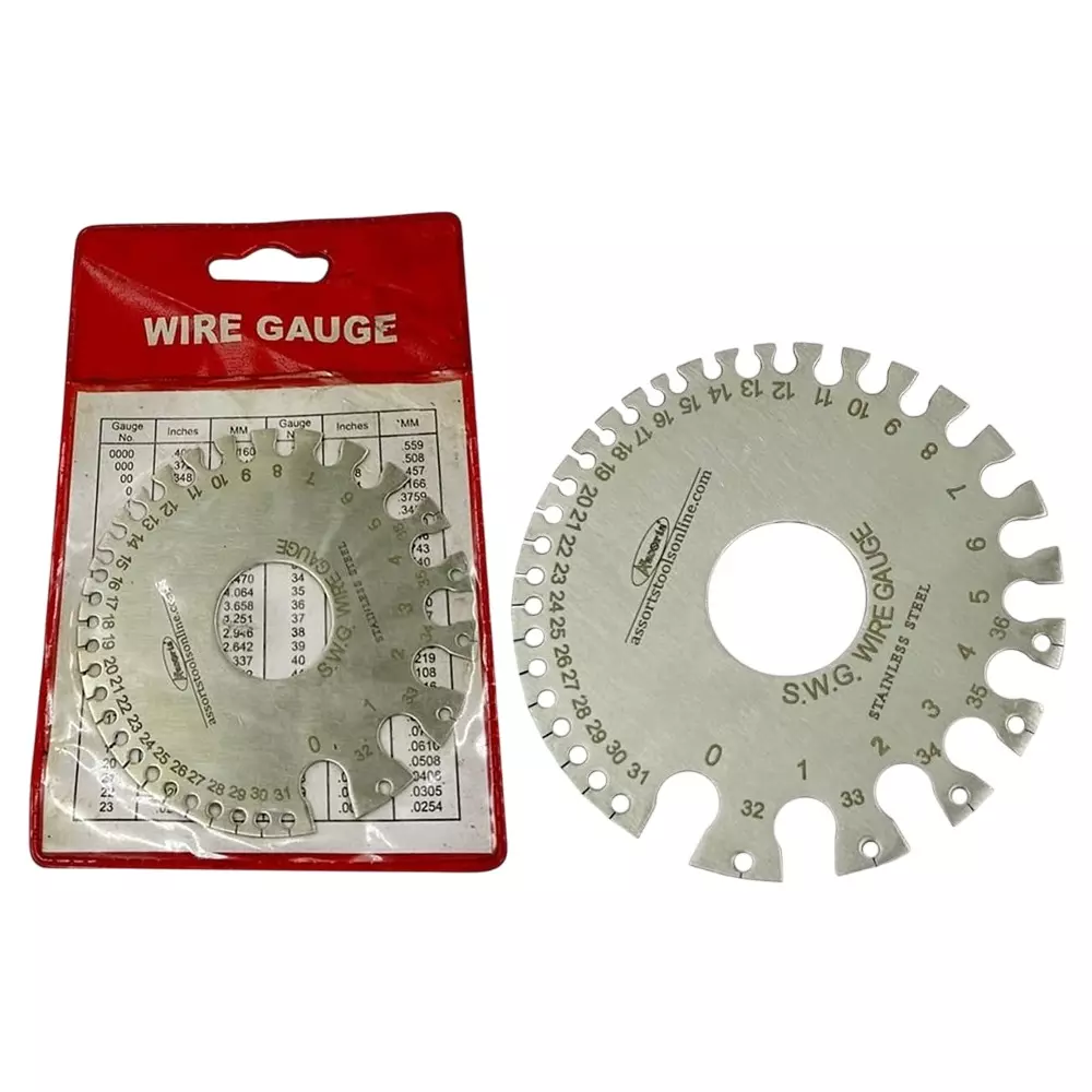 Assorts Round Wire Gauge Stainless Steel 0-36 Gauge 0.19 - 8.23 mm Size