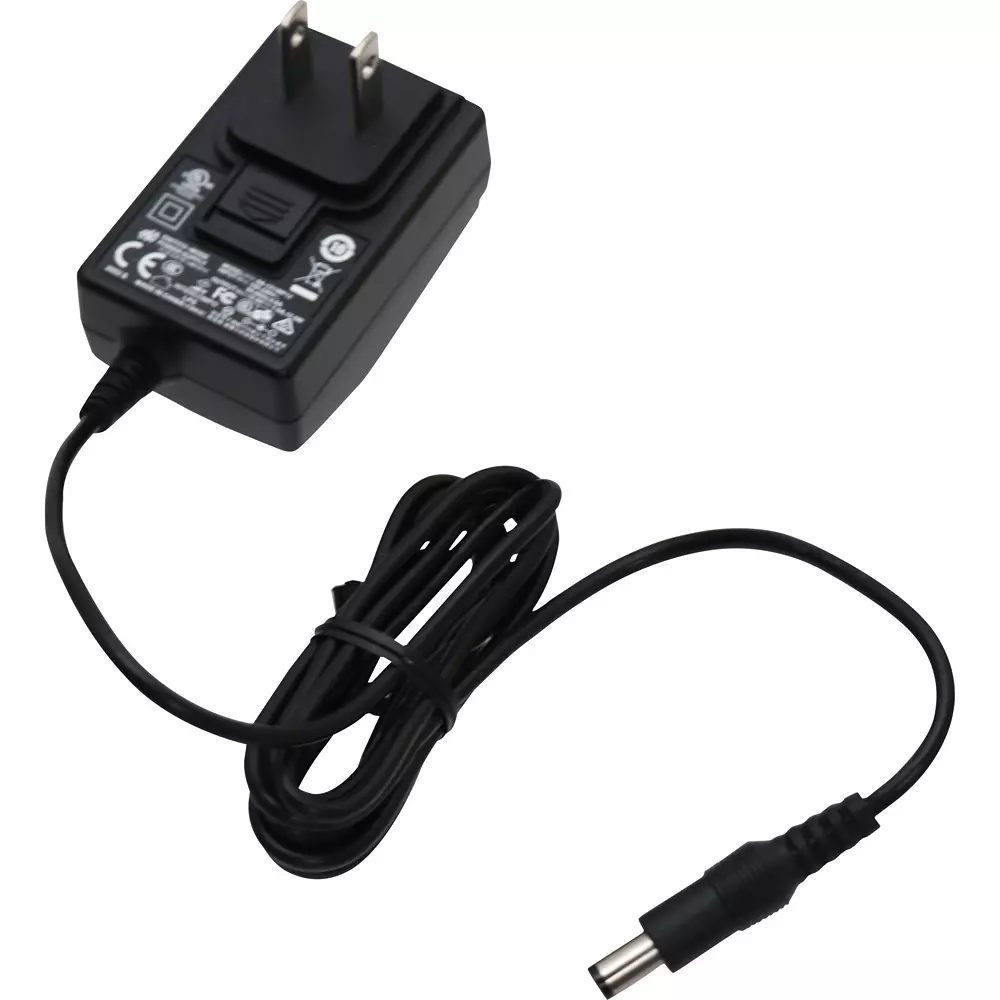 VIBRA AC Adapter OUTPUT DC12 V 1 A Polarity Center negative Balance side plug: Straight type Plug type, UM131