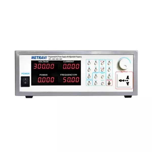 Metravi Programmable AC Power Supply With Capacity 0-3 Amp AC, APS-4003