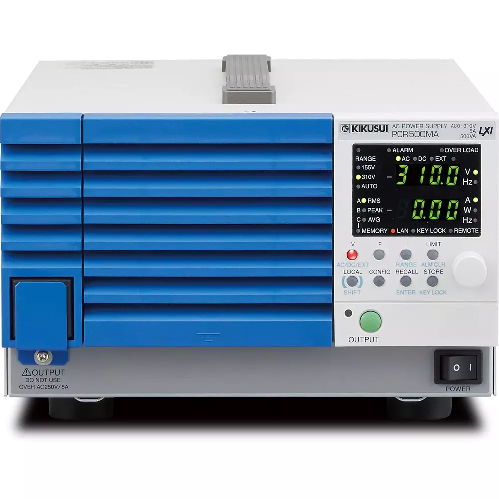 Kikusui Ac Power Supply 0 to 40 ℃, 20% rh to 85% rh (no condensation) Operating Temperature / Humidity Range, PCR500MA