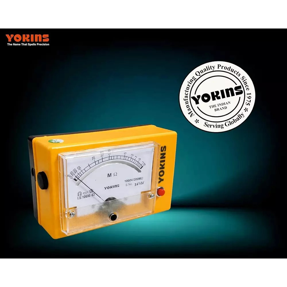 yokins-analog-insulation-tester-1000-v-dc-test-voltage-up-to-200-m-insulation-battery-operated-5-accuracy-for-industrial-electrical-maintenance-use-ba-1002
