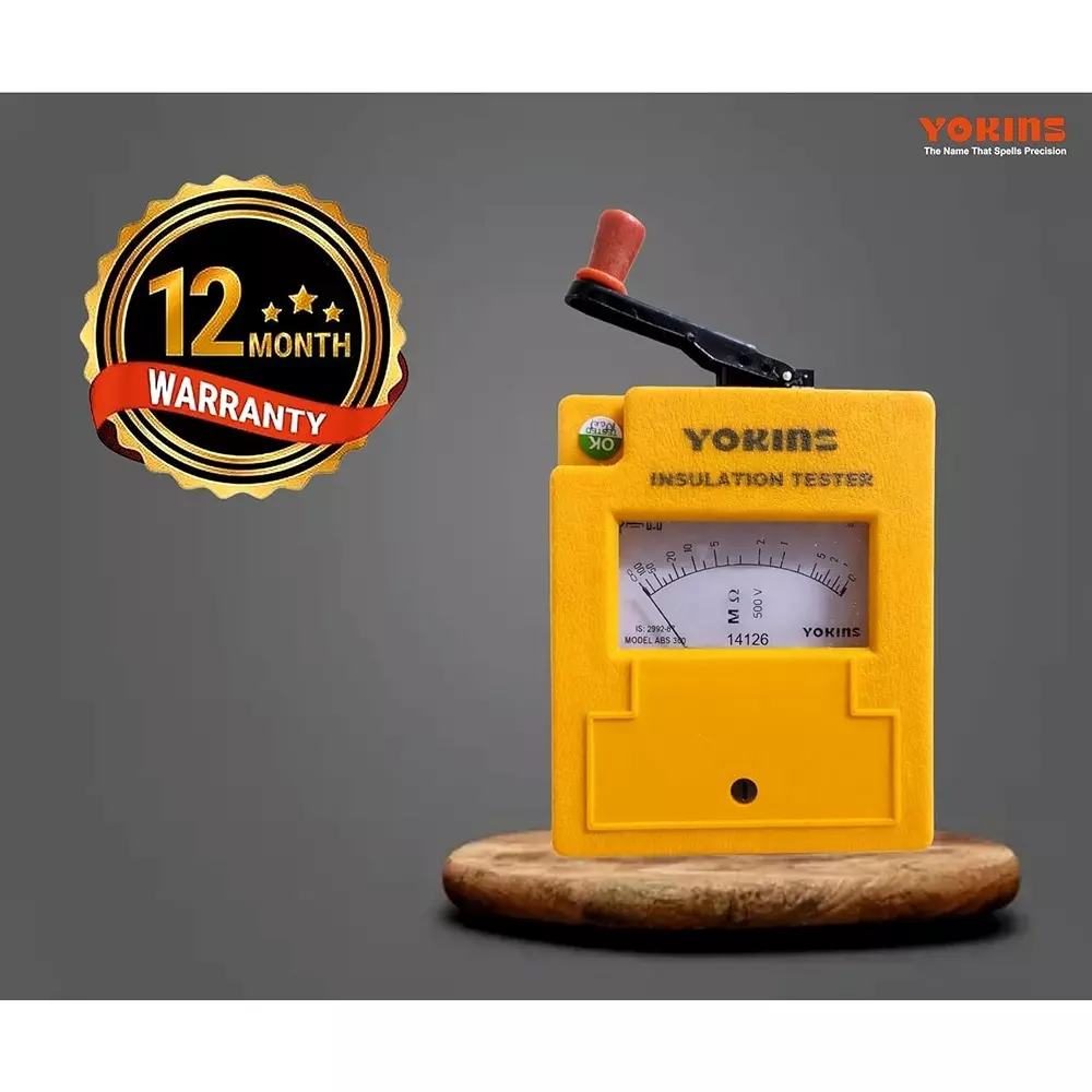 yokins-ahd-series-hand-driven-insulation-tester-500-v-dc-test-voltage-up-to-100-m-insulation-manual-5-accuracy-for-industrial-electrical-maintenance-use-ahd-501