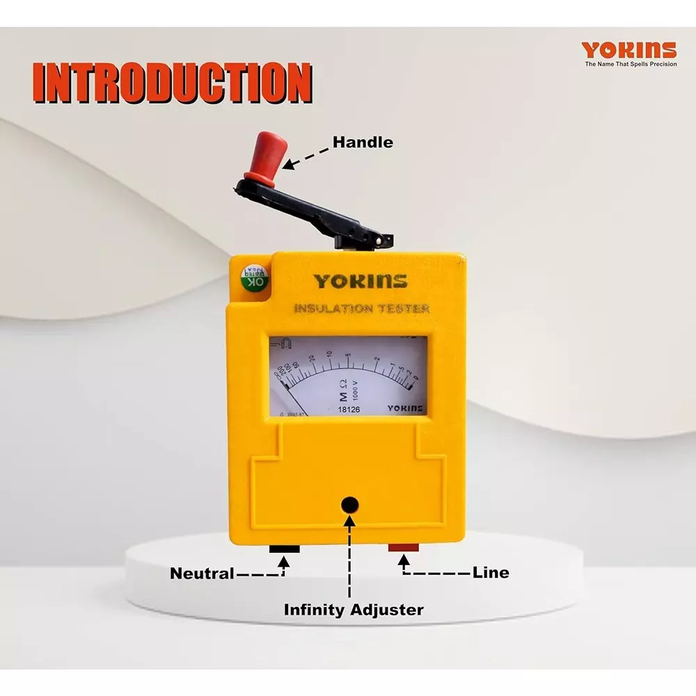 yokins-ahd-series-hand-driven-insulation-tester-1000-v-dc-test-voltage-up-to-200-m-insulation-manual-5-accuracy-for-industrial-electrical-maintenance-use-ahd-1002