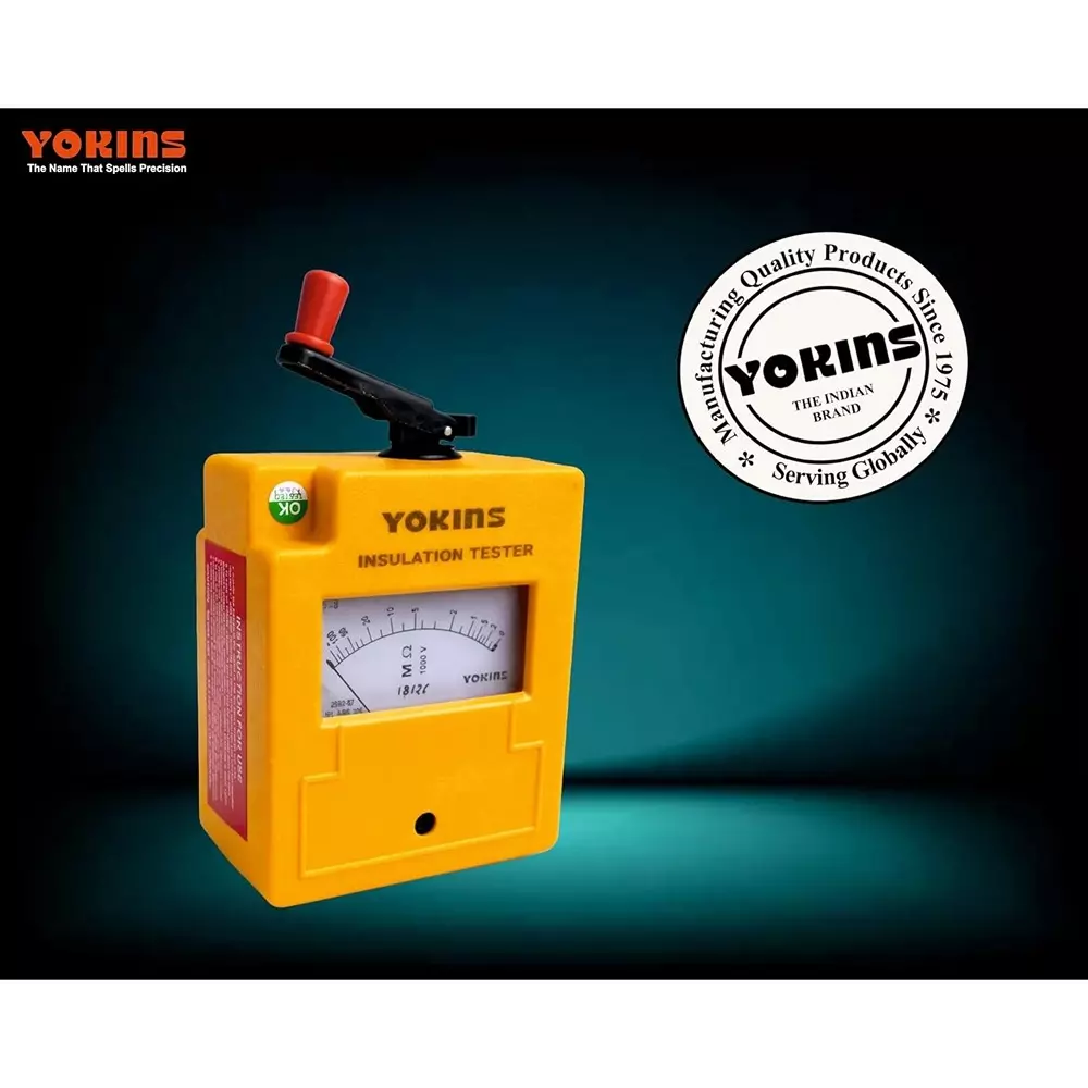 yokins-ahd-series-hand-driven-insulation-tester-1000-v-dc-test-voltage-up-to-200-m-insulation-manual-5-accuracy-for-industrial-electrical-maintenance-use-ahd-1002