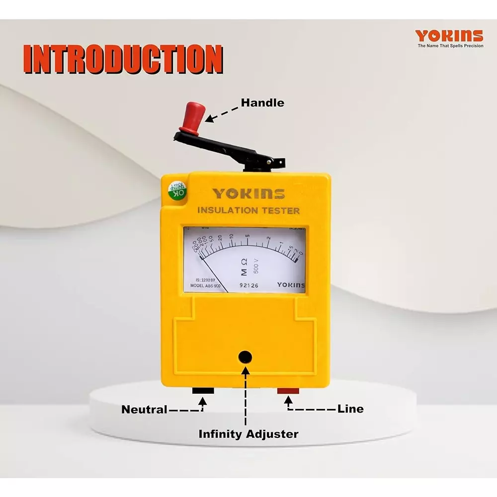 yokins-ahd-series-hand-driven-insulation-tester-500-v-dc-test-voltage-up-to-500-m-insulation-manual-5-accuracy-for-industrial-electrical-maintenance-use-ahd-505