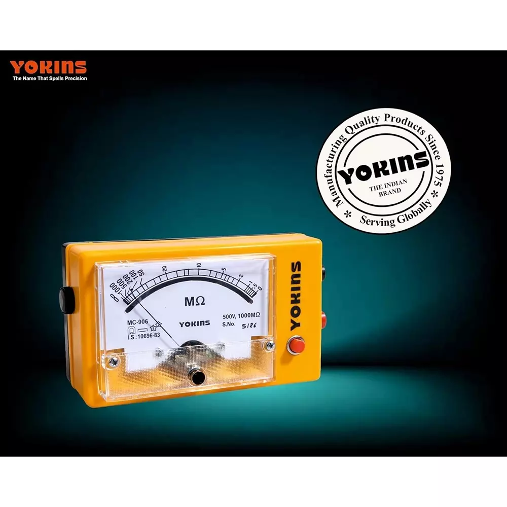 yokins-analog-insulation-tester-500-v-dc-test-voltage-up-to-1000-m-insulation-battery-operated-5-accuracy-for-industrial-electrical-maintenance-use-ba-5010