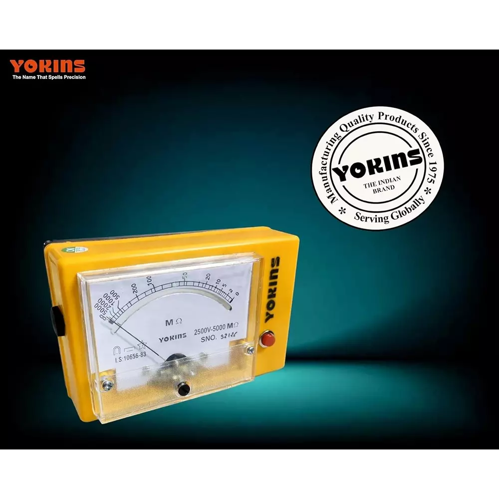 yokins-analog-insulation-tester-2500-v-dc-test-voltage-up-to-5000-m-insulation-battery-operated-5-accuracy-for-industrial-electrical-maintenance-use-ba-25050