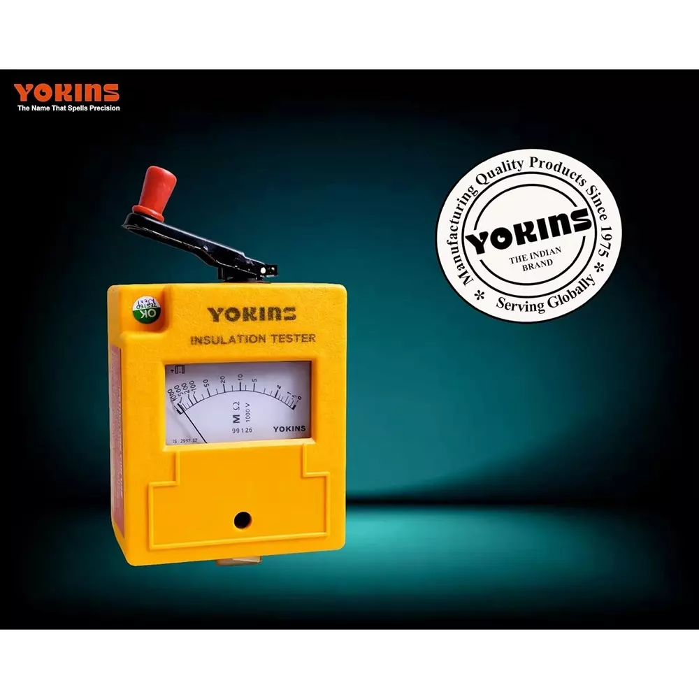 yokins-ahd-series-hand-driven-insulation-tester-1000-v-dc-test-voltage-up-to-1000-m-insulation-manual-5-accuracy-for-industrial-electrical-maintenance-use-ahd-10010