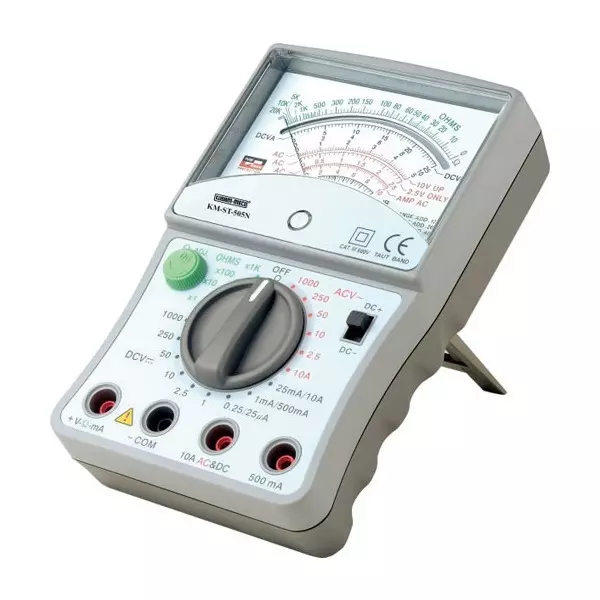 KUSAM-MECO Taut Band Analog Multimeter, KM-ST-505N