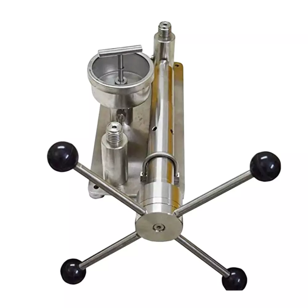 Japsin Instrumentation Bench Top Pressure Calibrator with Portable 0 to 400 Kg/cm² Range Silver for Industrial Use, JI-CP-MINI-400