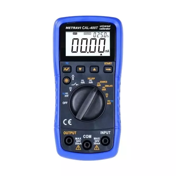 Metravi Universal Calibrator 50 mA/30 V, CAL-400T