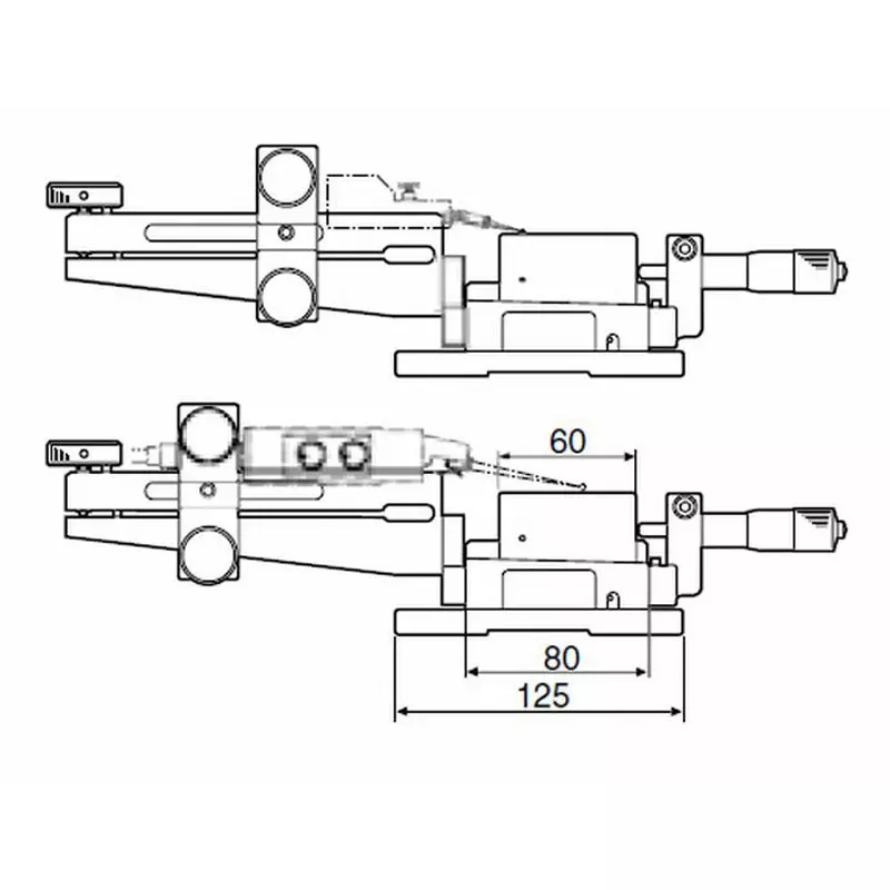 TOKYO SEIMITSU Magnification Calibrator (Maximum) 400 μm Calibration Range, E-MC-R33A