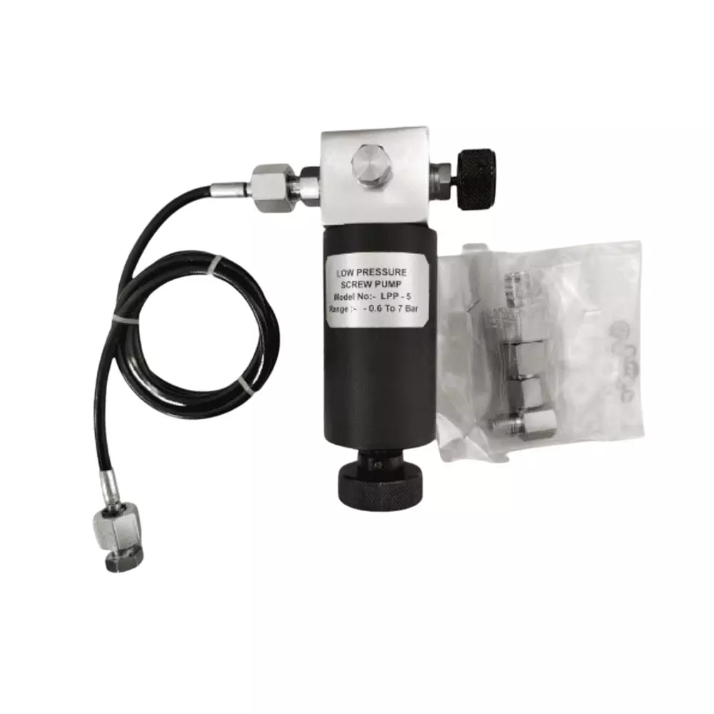 Japsin Instrumentation Vacuum Cum Pressure Calibrators -0.95 to 10 Bar Range Black & Silver for Industrial Use, JI-LVP-10