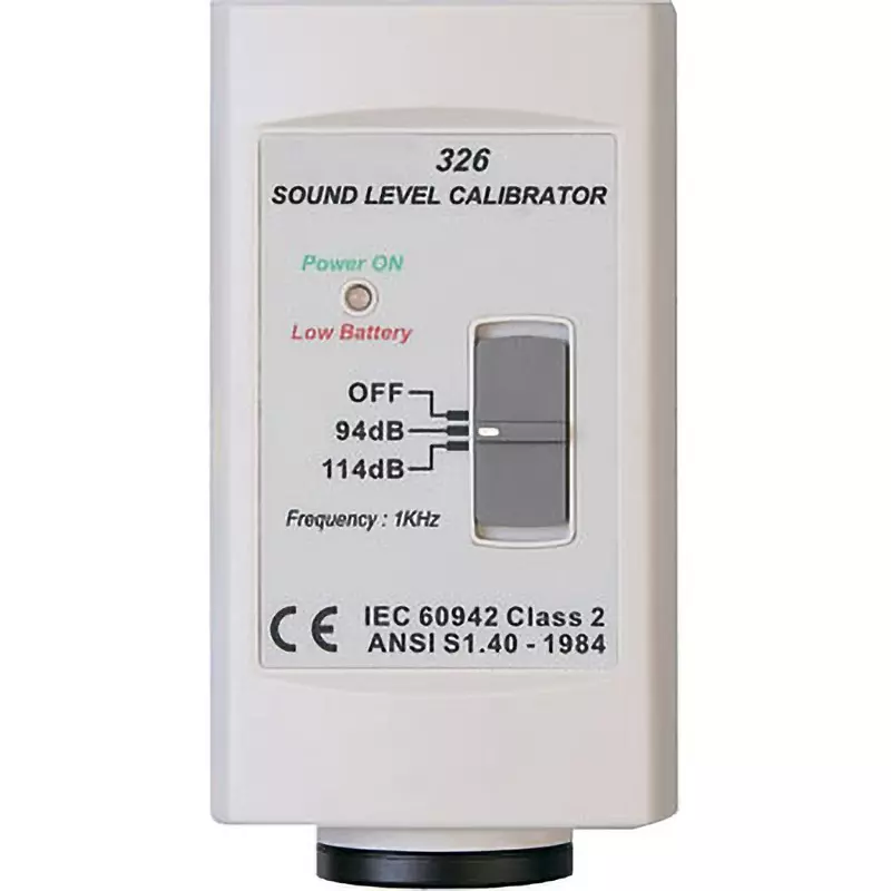 Mother Tool Sound Level Meter Calibrator 1 Power Supply 3 or less Linearity 1000±4% Hz Output Frequency, MT-326
