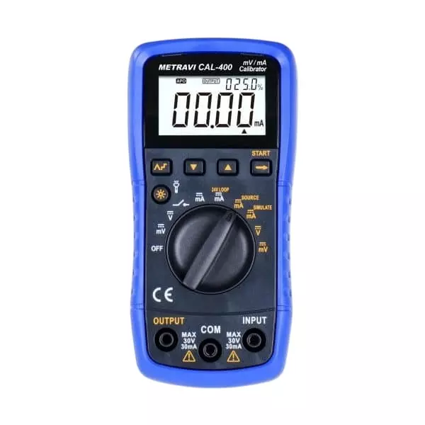 Metravi mV mA Calibrator 50 mA/30 V, CAL-400
