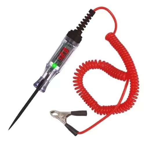 GENERIC Automotive Test Light DC 3-48 V LED Digital Circuit Tester Pen with Spring Wire