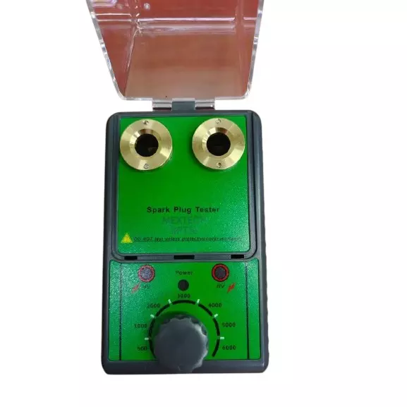 MEXTECH Spark Plug Tester Visual Spark Inspection Window 12 V / 1 A Power Adapter 1000 to 6000 RPM Working Frequency Range, SPT36